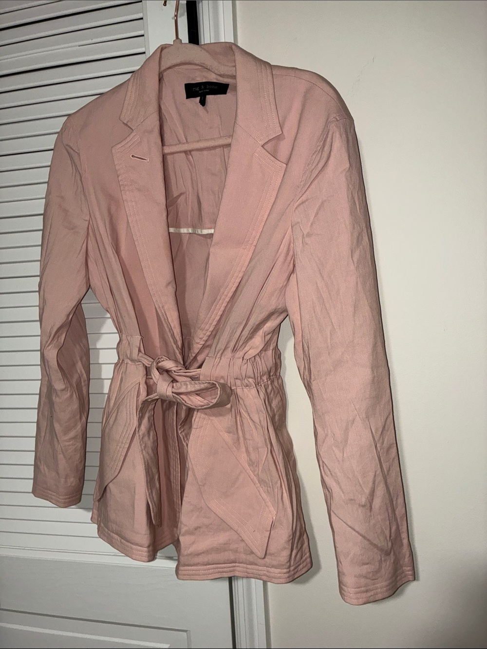 Rag & Bone belted jacket